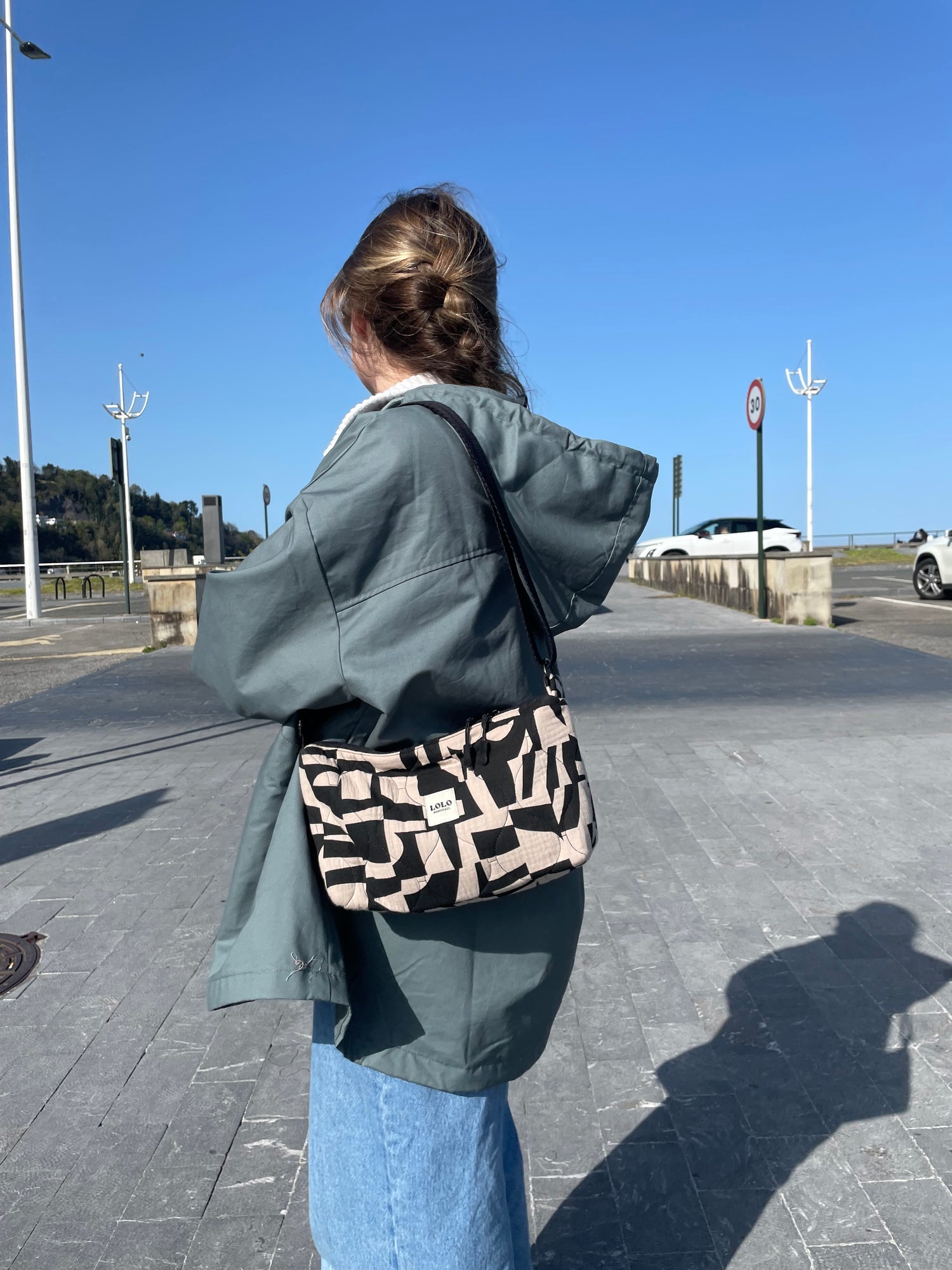 Bolso doble cremallera