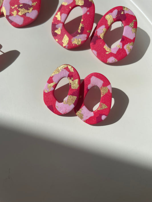 Mini leize tie dye rojo