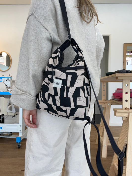 Mini bolso/mochila reversible Gernika
