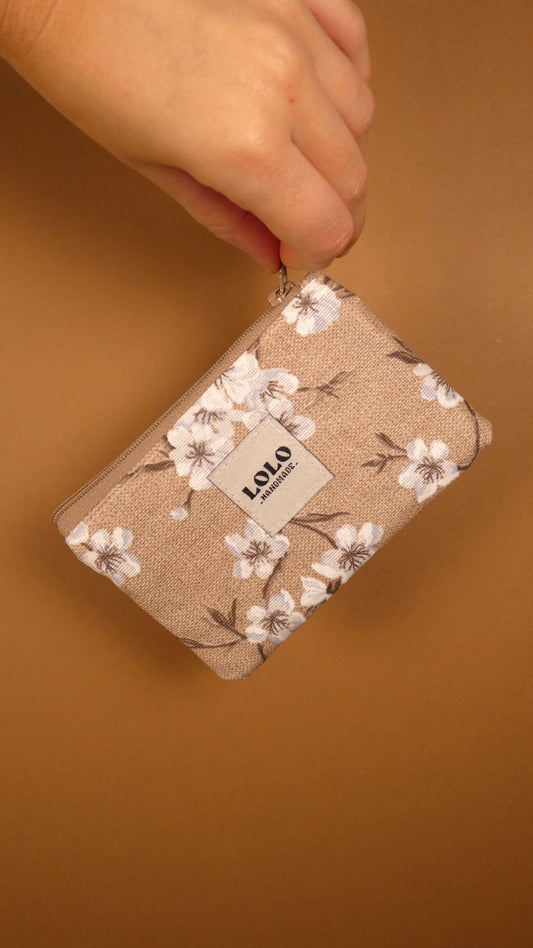 Cartera flores japonesas