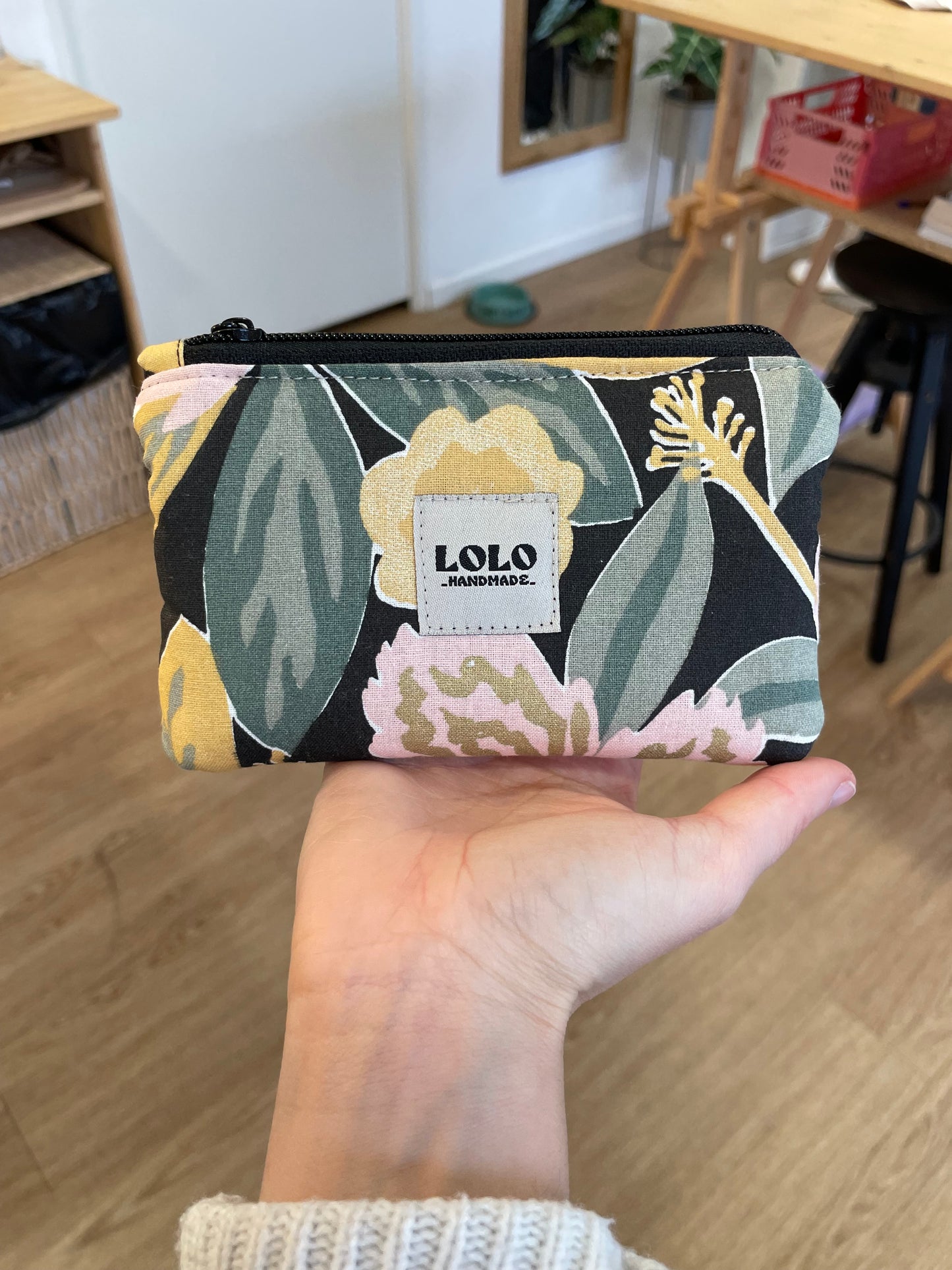 Cartera jardín de flores