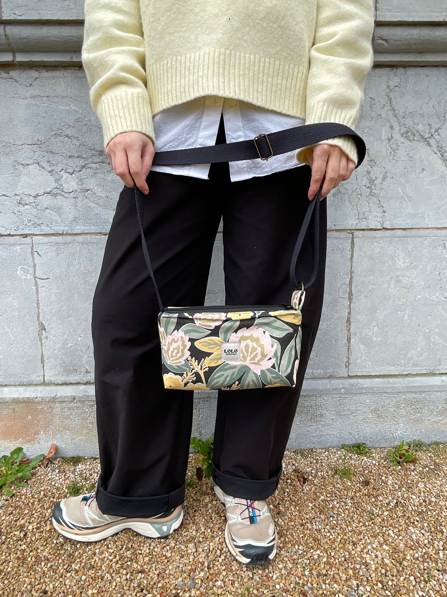 Bolso pocket jardín de flores