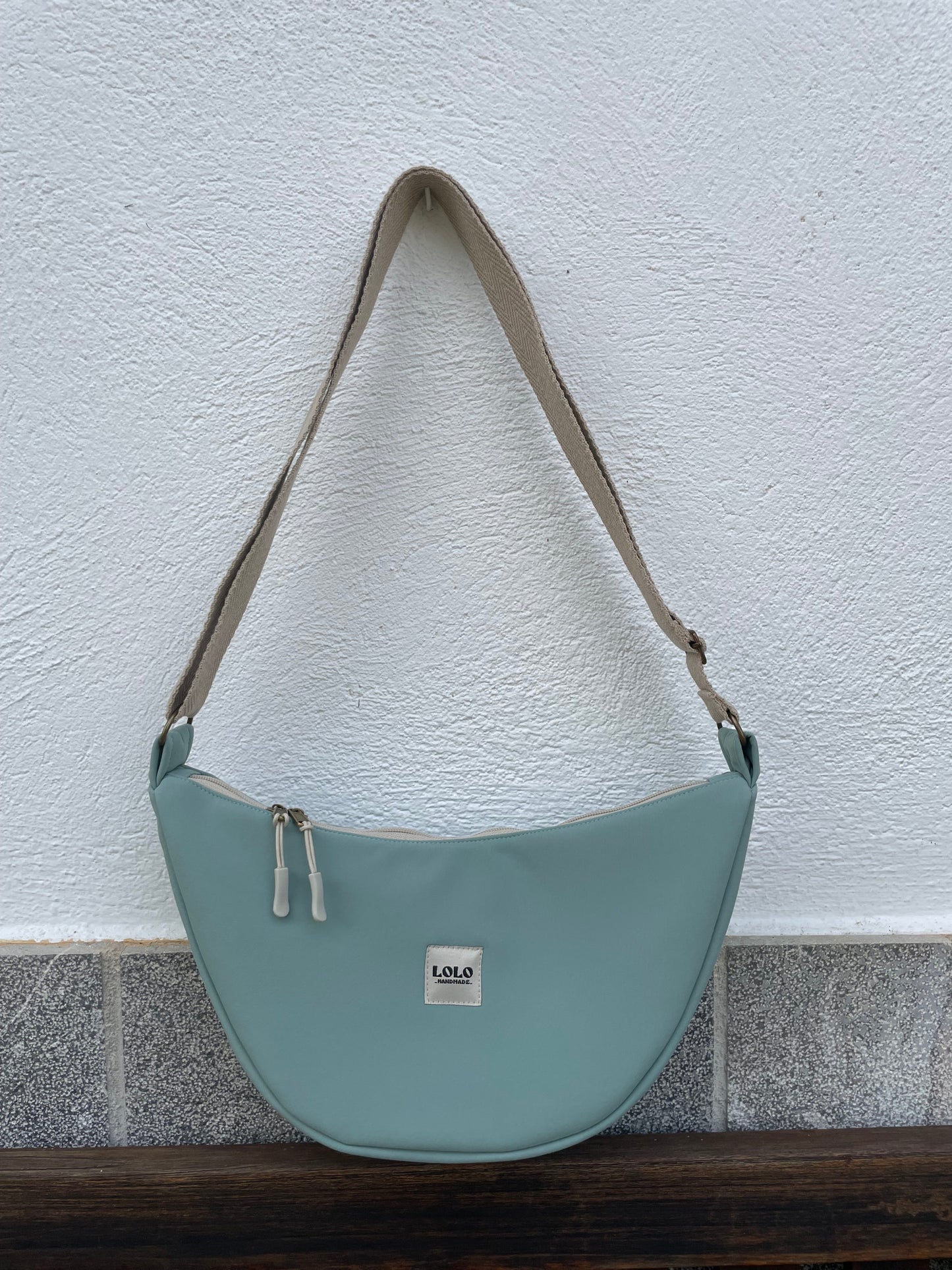 Bolso moon softshell verde menta
