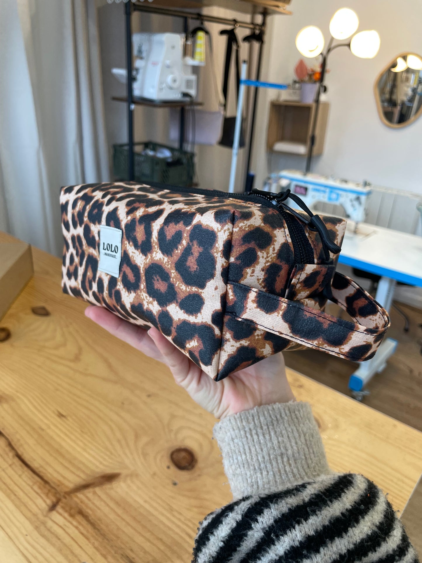 Neceser leopardo impermeable