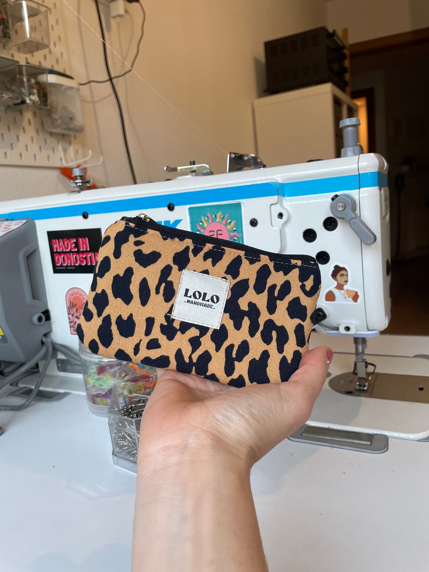 Cartera leopardo