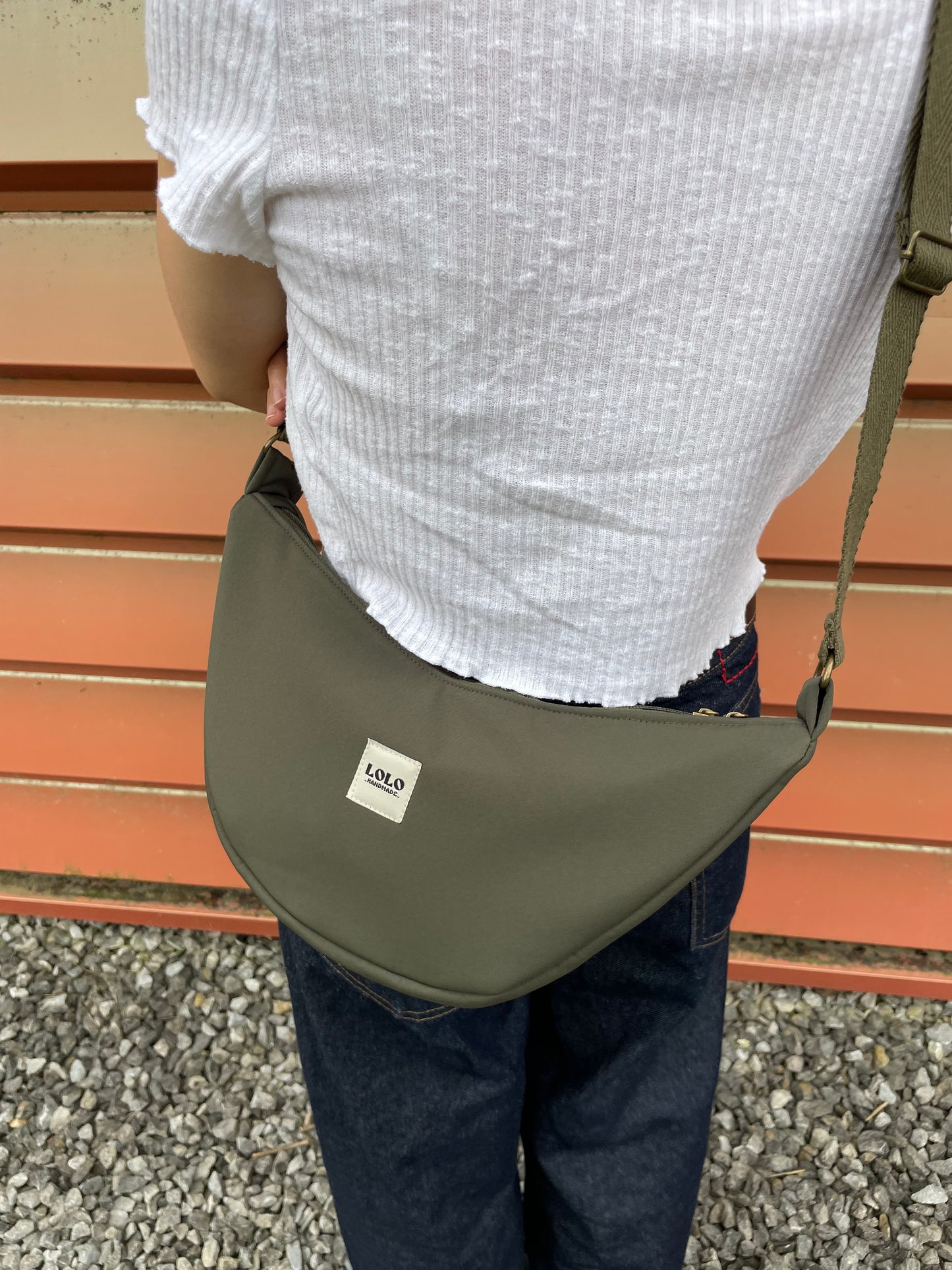 Bolso moon softshell verde botella