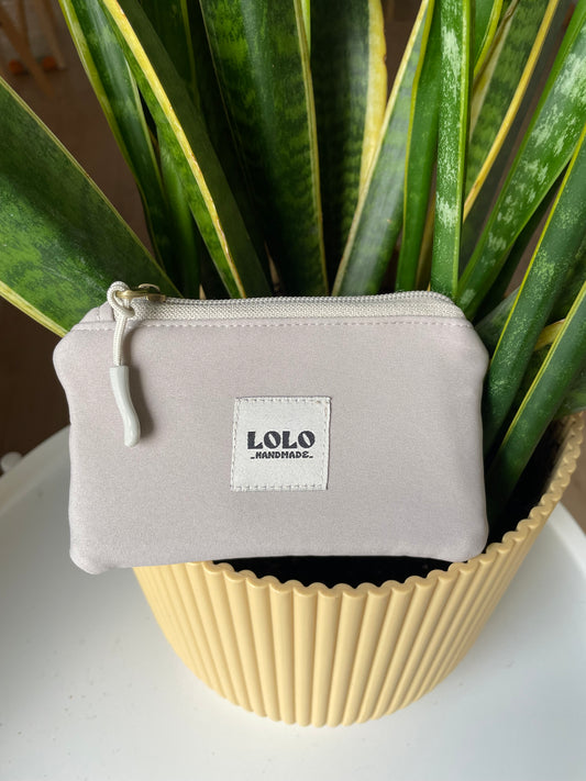 Cartera softshell beige