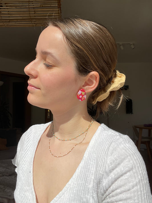 Mini harri  tie dye rojo